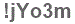 The text to enter in the texbox below is: !jYo3m