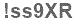 The text to enter in the texbox below is: !ss9XR