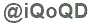 The text to enter in the texbox below is: @iQoQD