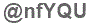 The text to enter in the texbox below is: @nfYQU