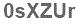 The text to enter in the texbox below is: 0sXZUr