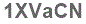 The text to enter in the texbox below is: 1XVaCN