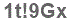 The text to enter in the texbox below is: 1t!9Gx