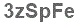 The text to enter in the texbox below is: 3zSpFe