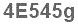 The text to enter in the texbox below is: 4E545g