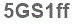The text to enter in the texbox below is: 5GS1ff