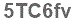 The text to enter in the texbox below is: 5TC6fv