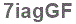 The text to enter in the texbox below is: 7iagGF