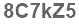 The text to enter in the texbox below is: 8C7kZ5