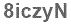 The text to enter in the texbox below is: 8iczyN