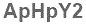 The text to enter in the texbox below is: ApHpY2