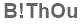 The text to enter in the texbox below is: B!ThOu