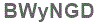 The text to enter in the texbox below is: BWyNGD