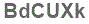 The text to enter in the texbox below is: BdCUXk