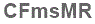 The text to enter in the texbox below is: CFmsMR