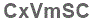 The text to enter in the texbox below is: CxVmSC