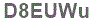 The text to enter in the texbox below is: D8EUWu