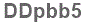 The text to enter in the texbox below is: DDpbb5