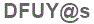 The text to enter in the texbox below is: DFUY@s