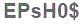 The text to enter in the texbox below is: EPsH0$