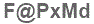 The text to enter in the texbox below is: F@PxMd