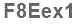 The text to enter in the texbox below is: F8Eex1
