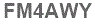 The text to enter in the texbox below is: FM4AWY