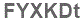 The text to enter in the texbox below is: FYXKDt