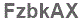 The text to enter in the texbox below is: FzbkAX