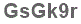 The text to enter in the texbox below is: GsGk9r
