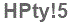 The text to enter in the texbox below is: HPty!5