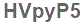 The text to enter in the texbox below is: HVpyP5