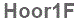 The text to enter in the texbox below is: Hoor1F