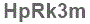 The text to enter in the texbox below is: HpRk3m