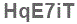 The text to enter in the texbox below is: HqE7iT
