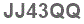 The text to enter in the texbox below is: JJ43QQ