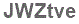 The text to enter in the texbox below is: JWZtve