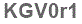 The text to enter in the texbox below is: KGV0r1