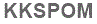 The text to enter in the texbox below is: KKSPOM
