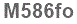 The text to enter in the texbox below is: M586fo