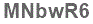 The text to enter in the texbox below is: MNbwR6