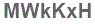 The text to enter in the texbox below is: MWkKxH