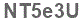The text to enter in the texbox below is: NT5e3U