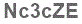 The text to enter in the texbox below is: Nc3cZE