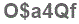 The text to enter in the texbox below is: O$a4Qf