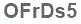The text to enter in the texbox below is: OFrDs5
