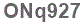 The text to enter in the texbox below is: ONq927