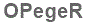 The text to enter in the texbox below is: OPegeR