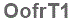 The text to enter in the texbox below is: OofrT1