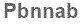 The text to enter in the texbox below is: Pbnnab